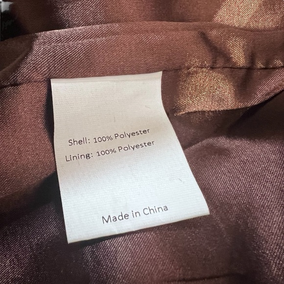 Allegra K NWT Women’s Brown Teddy Jacket Faux Fur Open Front Sz. Medium - Picture 6 of 6